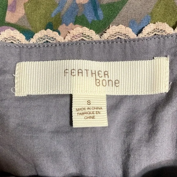 Anthropologie pink and gray camisole - Picture 4 of 4